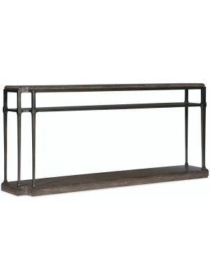 Woodlands Console Table W/ Metal