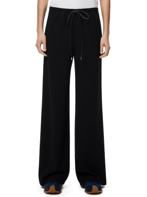 Loewe Drawstring Wide-leg Trousers