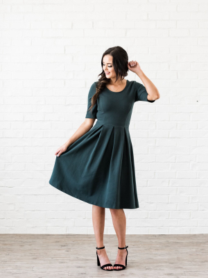 Emerald Branch Dress