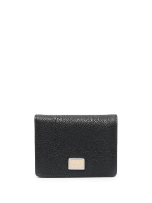 Dolce & Gabbana Logo Plaque Wallet