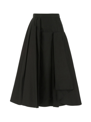 Alexander Mcqueen Flared Midi Skirt