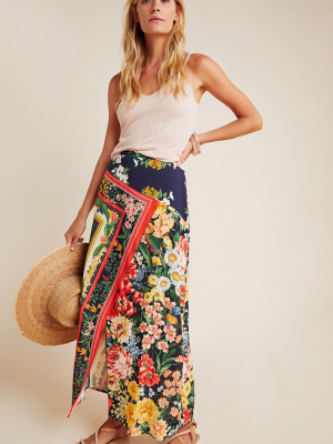 Farm Rio Fiji Midi Skirt