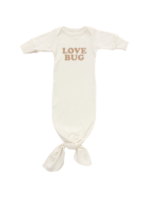 Tenth & Pine Organic Love Bug Gown - Clay