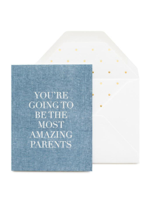 Sugar Paper Most Amazing Parents Card