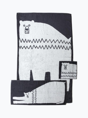 Animal Towel, Bear In Various Sizes