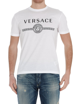 Versace Logo Print T-shirt