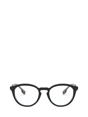 Burberry Eyewear Round Frame Glasses