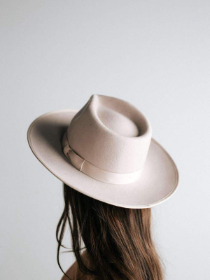 Gigi Pip Monroe Ivory - Women's Rancher Hat
