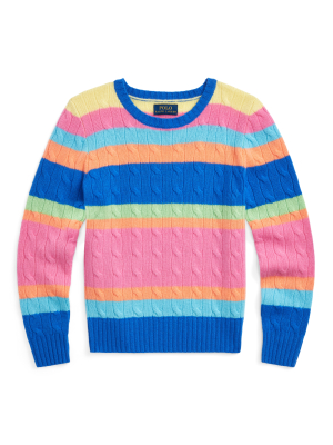 Striped Cashmere Sweater