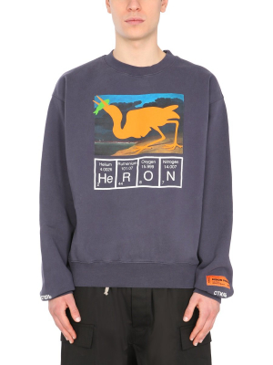 Heron Preston Heron Print Sweatshirt