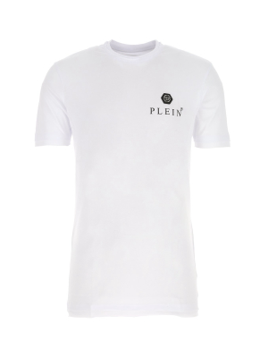 Philipp Plein Logo Patched T-shirt