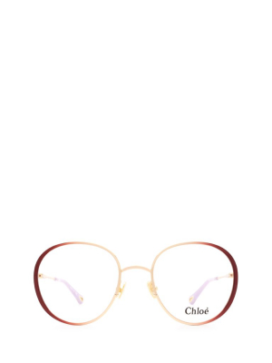 Chloé Eyewear Round Frame Glasses