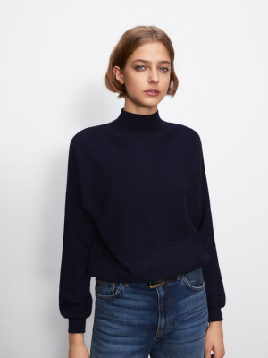 Wool And Cashmere Blend Knit Sweater