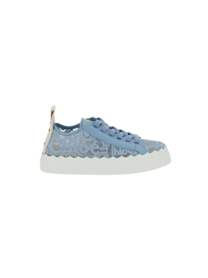 Chloé Lauren Lace Sneakers