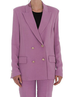 Pinko Crepe Double Breasted Blazer