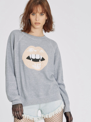 Vampy Sommers Sweatshirt | Heather Grey
