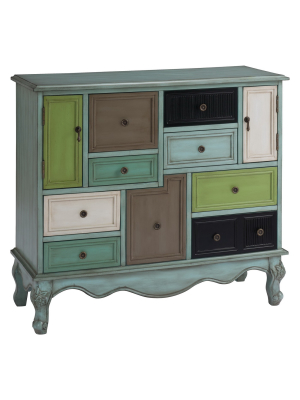 Treasure Trove Leslie Storage Cabinet Green