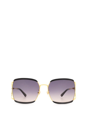 Gucci Eyewear Square Frame Sunglasses