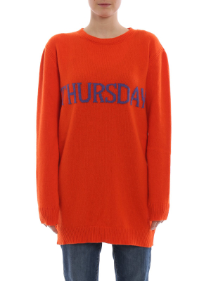 Alberta Ferretti Thursday Mini Sweater Dress