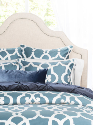 Teal Pacific Duvet Cover