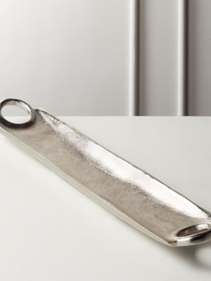 Collar Aluminum Serving Platter