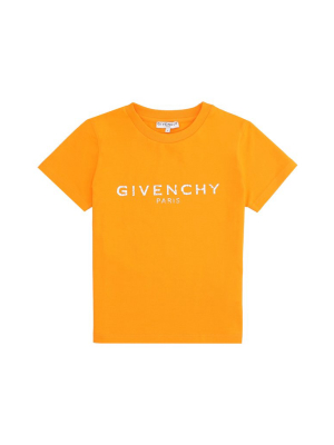 Givenchy Kids Logo Print T-shirt