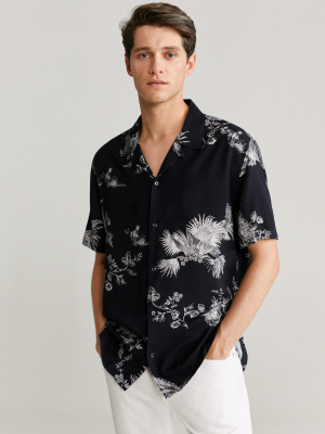 Hawaiian Flowy Shirt