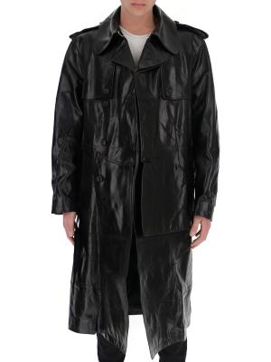 Alexander Mcqueen Belted Waist Trench Coat