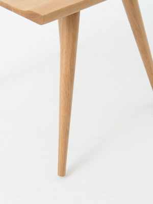 Ripley Dining Chair In Sandy Oak