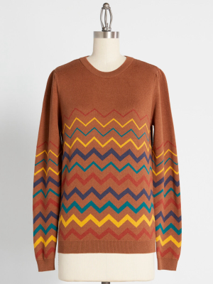 Nostalgic Bliss Pullover Sweater