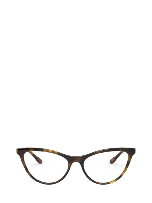 Dolce & Gabbana Eyewear Cat-eye Frame Glasses