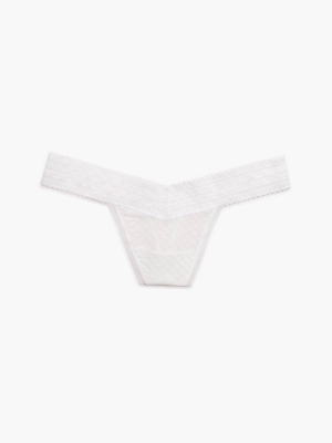 Geo-lace Thong