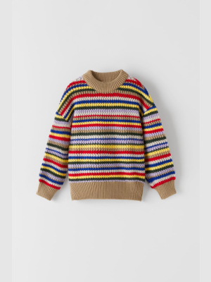 Limited Edition Striped Knit Sweater