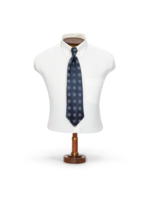 Handmade Medallion Silk Tie