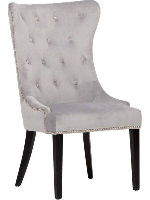 Reina Side Chair, Grey, Set Of 2