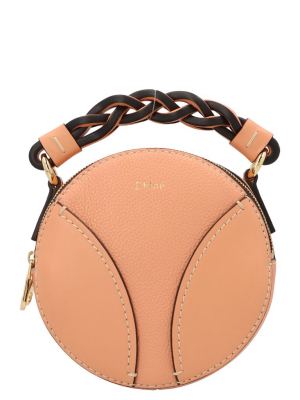 Chloé Mini Daria Round Crossbody Bag