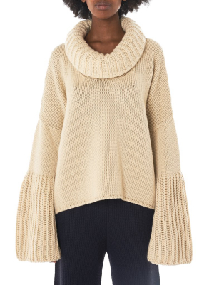 Courcheval Cashmere Turtleneck (aw3ks020-white-gold)