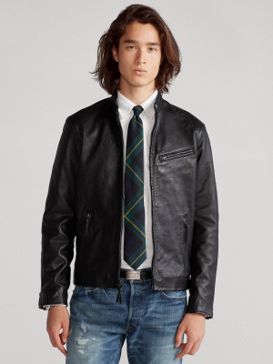 Lambskin Café Racer Jacket