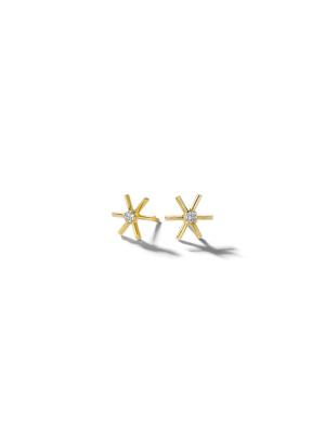 Piece Star Stud Earrings