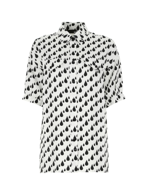 Love Moschino Teardrop Printed Shirt