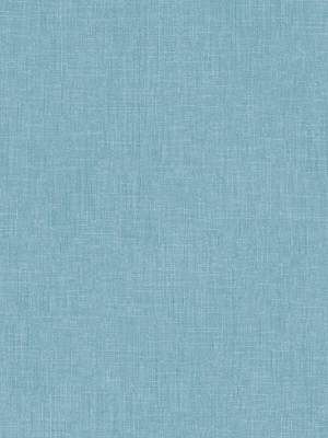 Meika Linen Structure Wallpaper In Light Blue By Bd Wall