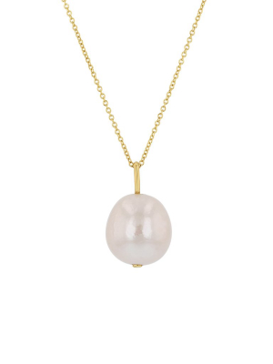 Large Baroque Pearl Pendant