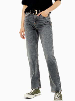 Gray High Rise Jeans