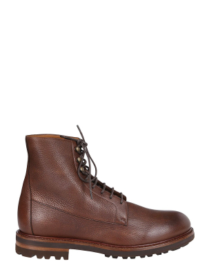 Brunello Cucinelli Lace-up Ankle Boots