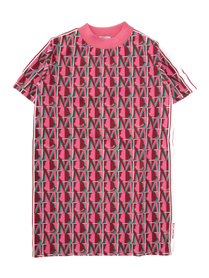 Moncler Enfant Monogram T-shirt Dress