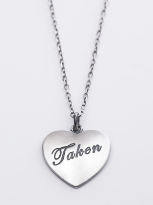Heart Necklace - Taken