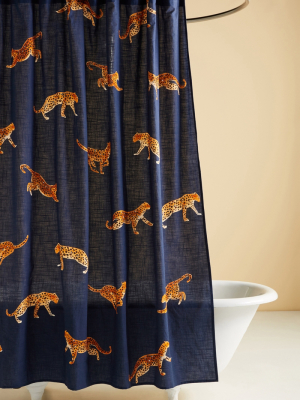Leopard Shower Curtain