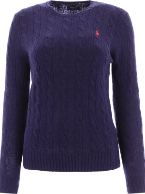 Polo Ralph Lauren Logo Embroidered Crewneck Jumper