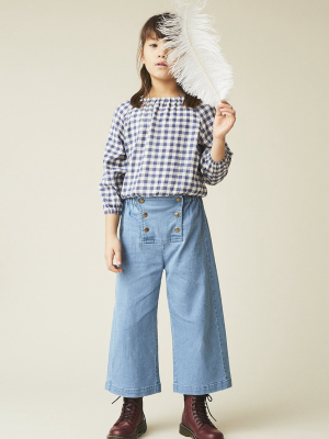 A Monday In Copenhagen Tini Pant - Citadel Blue