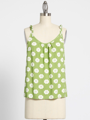 Summer Ease Tie-shoulder Tank Top